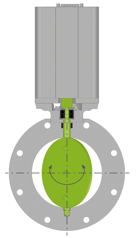 61.3控制蝶閥 Butterfly Control Valve